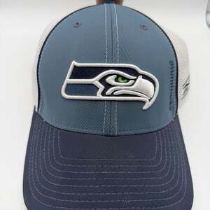 Seattle Seahawks Reebok Sideline Mesh Trucker Flex Fit Hat Snap back